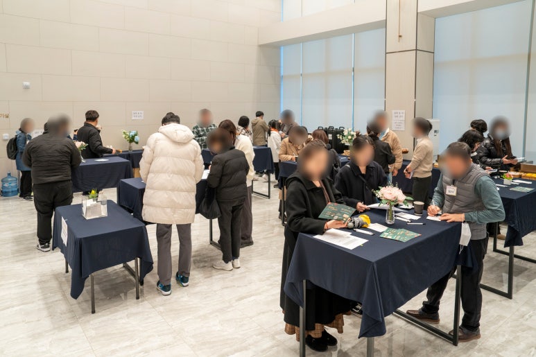 우리 노동부 타운홀미팅 행사 시스템 운영 현장 사진