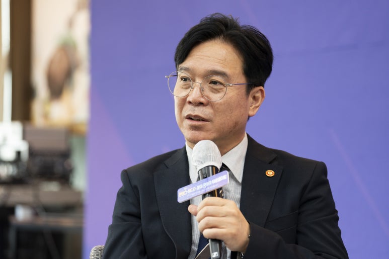 콘텐츠·미디어 종사자 타운홀미팅 행사 운영 현장 사진