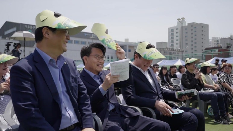 미추홀 그린페스티벌 스케치영상 제작 현장 사진